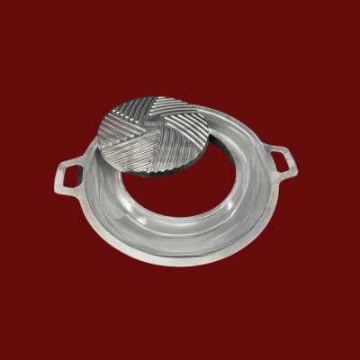 กะทะย่างเกาหลี ฝาเปิดมีเนียม