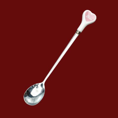 ช้อนกาแฟยาวรูปหัวใจ