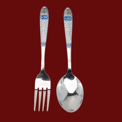 ช้อนส้อมคราม 2