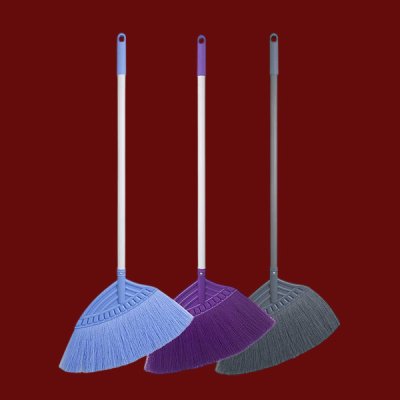 ไม้กวาดพลาสติกเอนกประสงค์