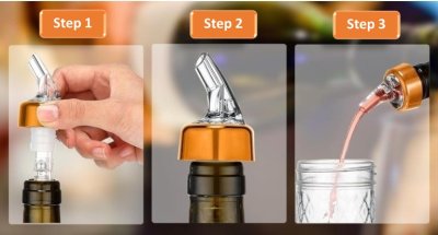 จุกเทเหล้า เทวิสกี้ เทสุรา แบบกำหนดปริมาตร 30ml หัวรินเหล้า หัวรินวิสกี้