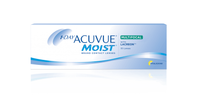 Acuvue คอนแทคเลนส์ใส รายวัน รุ่น 1 Day Acuvue Moist (สำหรับค่าสายตาสั้น)