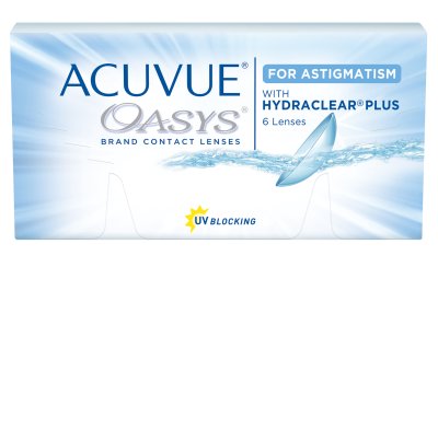 Acuvue Oasys for Astigmatism คอนแทคเลนส์ราย 2 สัปดาห์ (สายตาสั้นและเอียง)
