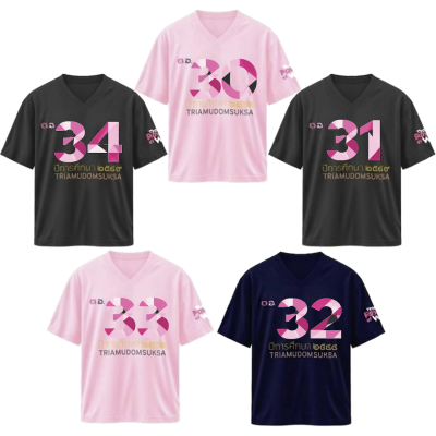 เสื้อยืดรุ่น ต.อ. (คอวี) รุ่น 30-34