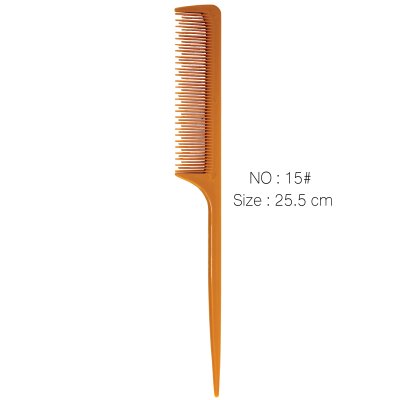 หวีหางยาว เนื้อพลาสติก