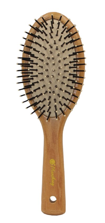 หวีแปรงด้ามไม้