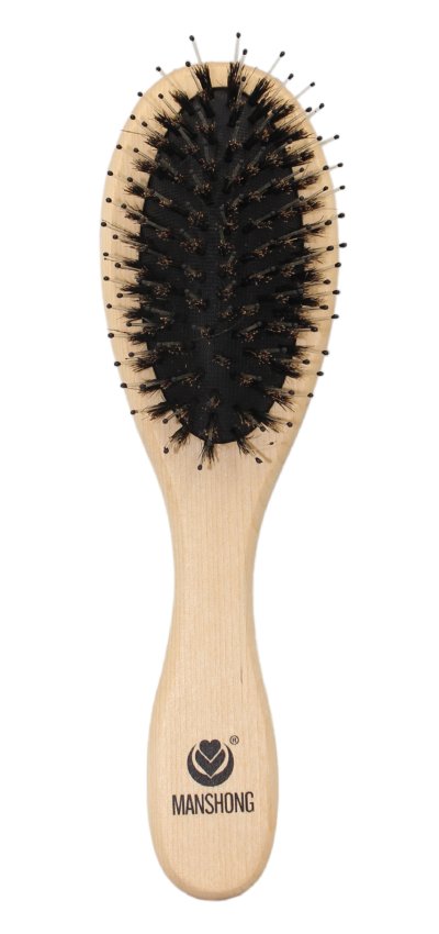 หวีแปรงด้ามไม้