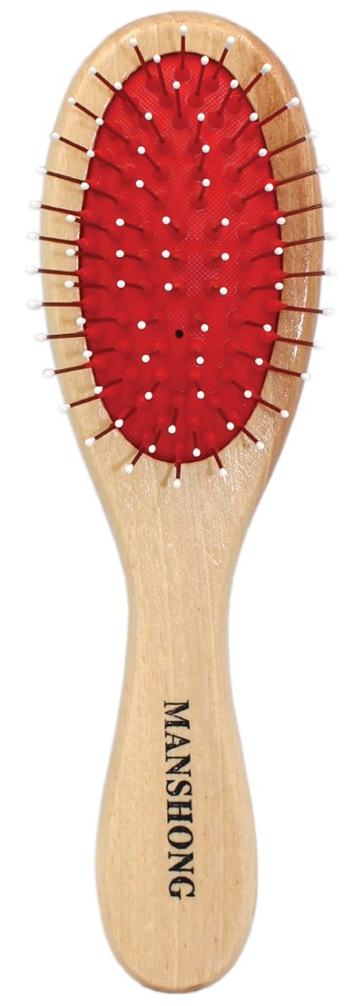 หวีแปรงด้ามไม้