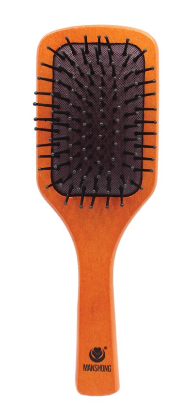 หวีแปรงด้ามไม้