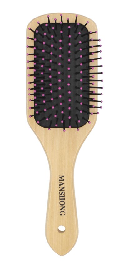 หวีแปรงด้ามไม้