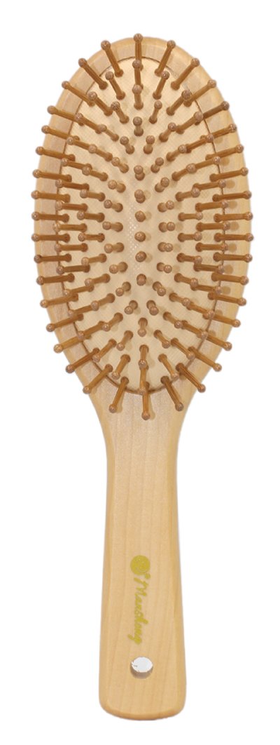 หวีแปรงด้ามไม้