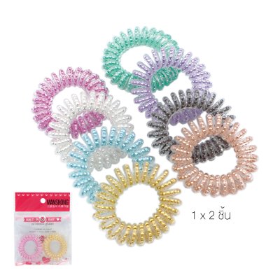 หนังยางรัดผมเกลียว