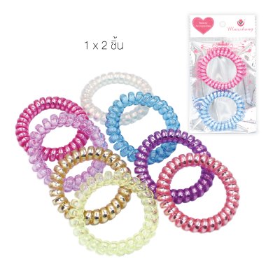 หนังยางรัดผมเกลียว