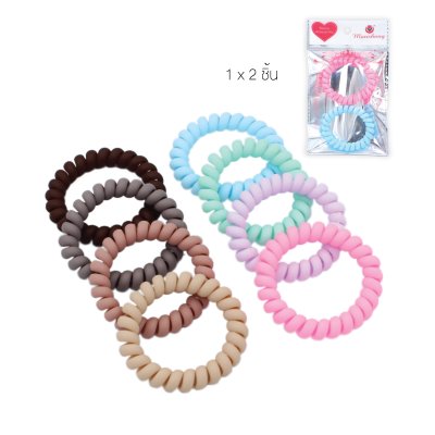 หนังยางรัดผมเกลียว