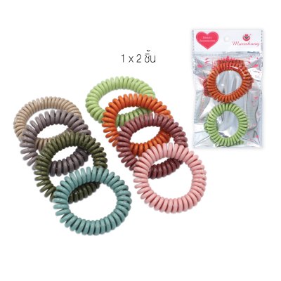 หนังยางรัดผมเกลียว