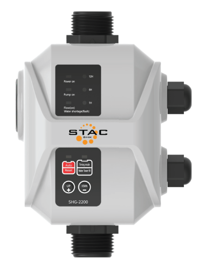 ตู้ควบคุมแรงดันน้ำ SHG-2200 - สหคิมมอเตอร์