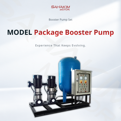 ชุดปั๊มสำเร็จรูป (ชุดปั๊มเพิ่มแรงดัน) รุ่น Package Booster Pump - สหคิมมอเตอร์