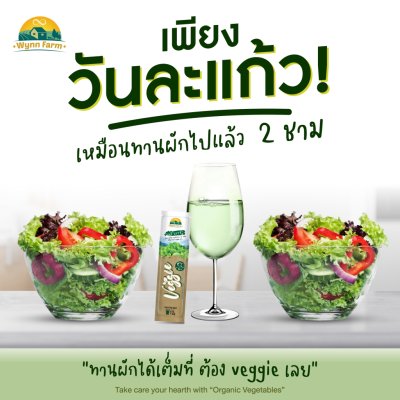 WynnFarm Veggie เวจจี วินฟาร์ม ผงผักรวม 30 ชนิด WynnFarm Veggie เวจจี วินฟาร์ม ผงผักรวม 30 ชนิด