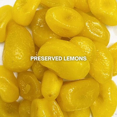 Preserved Lemons  มะนาวส้มจี๊ด