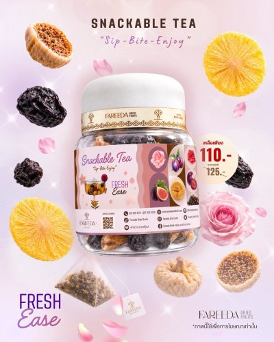 SNACKABLE TEA Fresh Ease