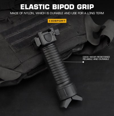 กริปมือขาทราย WOSPORT ( Elastic Bipod Grip )