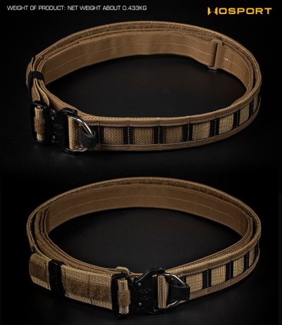 เข็มขัดสนาม Cobra 3 ชั้น ( WOSPORT ) Special Combat Belt