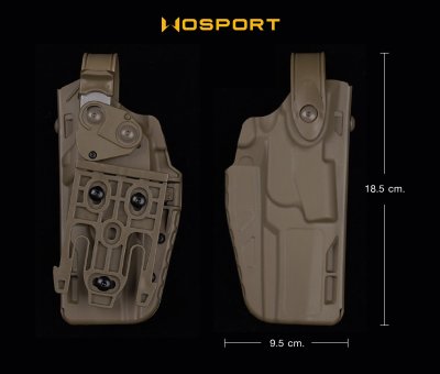 ซองปืน Sig Sauer P320 Level 3 ( WOSPORT ) Sig Sauer P320 Level 3 Holster