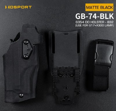 ซองปืน 6354DO Glock 17/19 ( WOSPORT ) 6354DO Holster