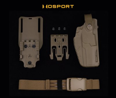 ซองปืน Sig Sauer P320 Level 3 ( WOSPORT ) Sig Sauer P320 Level 3 Holster