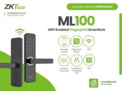 กลอนประตูดิจิตอลเชียงใหม่ ZKTeco รุ่น ML100 ZKTeco เชียงใหม่