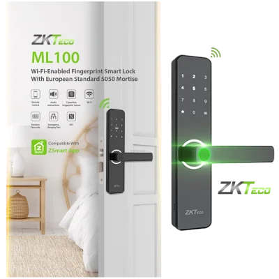 กลอนประตูดิจิตอลเชียงใหม่ ZKTeco รุ่น ML100 ZKTeco เชียงใหม่