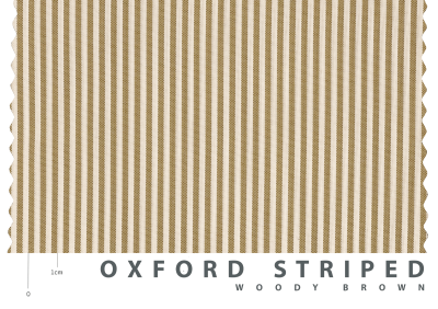 OXFORD STRIPE - BROWN