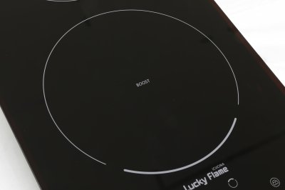 Built-in induction hob 2 burners 30 cm with Schott Ceran glass and slide control