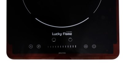 Built-in induction hob 2 burners 30 cm with Schott Ceran glass and slide control