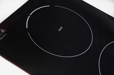 Built-in induction hob 2 burners 30 cm with Schott Ceran glass and slide control