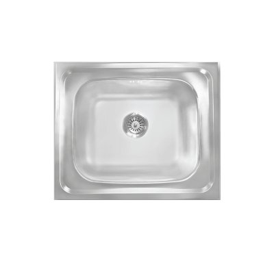 Single bowl stainless steel kitchen sink