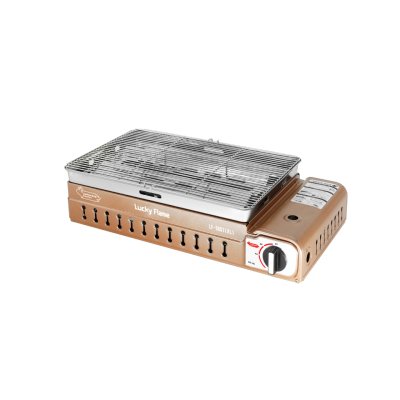 Gas grill XL with single burner for LPG tank connection