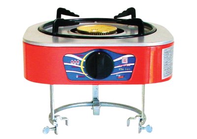 Single Burner Gas Stove for 7kg Tank with Brass Burner