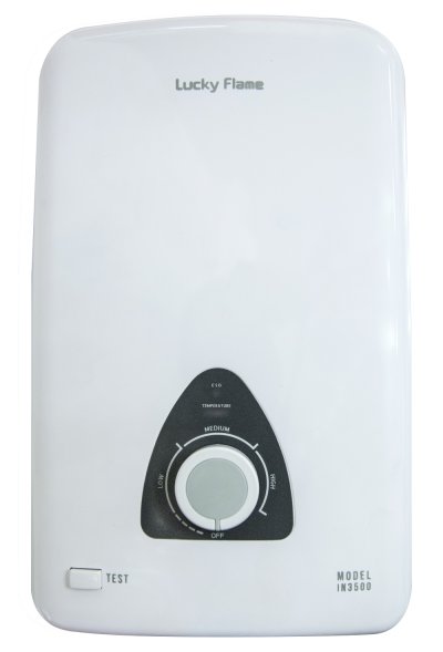 Electric water heater with ESD safety system and 3500W power
