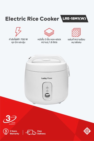 Rice Cooker with Steamer and Auto Keep Warm