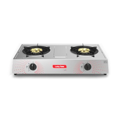 at 142 gas stove tabletop เตาแก๊ส เตาแก๊สลัคกี้เฟลม เตาตั้งโต๊ะ เตาแก๊ส2หัว