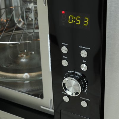 ไมโครเวฟแบบฝัง บิ้วอิน builtin ย่าง ปิ้ง คอมบิเนชั่น combination grill microwave oven 60cm 30L control panel แผงควบคุม