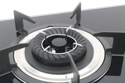 LGS-962N Tempered glass Built-in-hob เตาแก๊ส 2 หัว แบบฝังเคาน์เตอร์ หน้ากระจก ขารอง