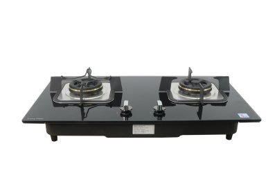 LGS-942N Tempered glass Built-in-hob เตาแก๊ส 2 หัว แบบฝังเคาน์เตอร์ หน้ากระจก