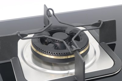 LGS-942N Tempered glass Built-in-hob เตาแก๊ส 2 หัว แบบฝังเคาน์เตอร์ หน้ากระจก ขารอง