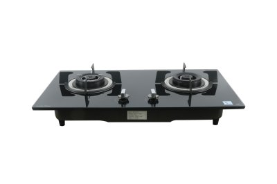 LGS-932N Tempered glass Built-in-hob เตาแก๊ส 2 หัว แบบฝังเคาน์เตอร์ หน้ากระจก