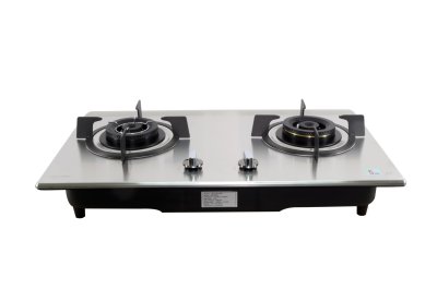 LBS-932N Stainless Built-in-hob เตาแก๊ส 2 หัว แบบฝังเคาน์เตอร์ หน้าสแตนเลส