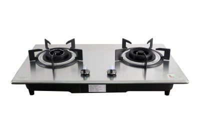 LBS-962N Stainless Built-in-hob เตาแก๊ส 2 หัว แบบฝังเคาน์เตอร์ หน้าสแตนเลส