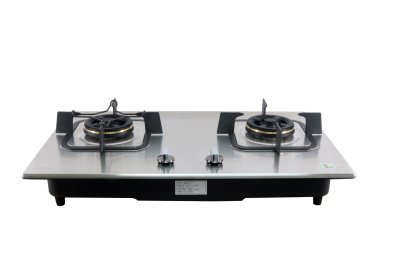 LBS-942N Stainless Built-in-hob เตาแก๊ส 2 หัว แบบฝังเคาน์เตอร์ หน้าสแตนเลส