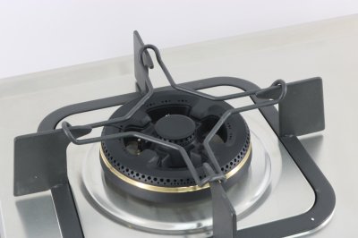 LBS-942N Stainless Built-in-hob เตาแก๊ส 2 หัว แบบฝังเคาน์เตอร์ หน้าสแตนเลส ขารอง